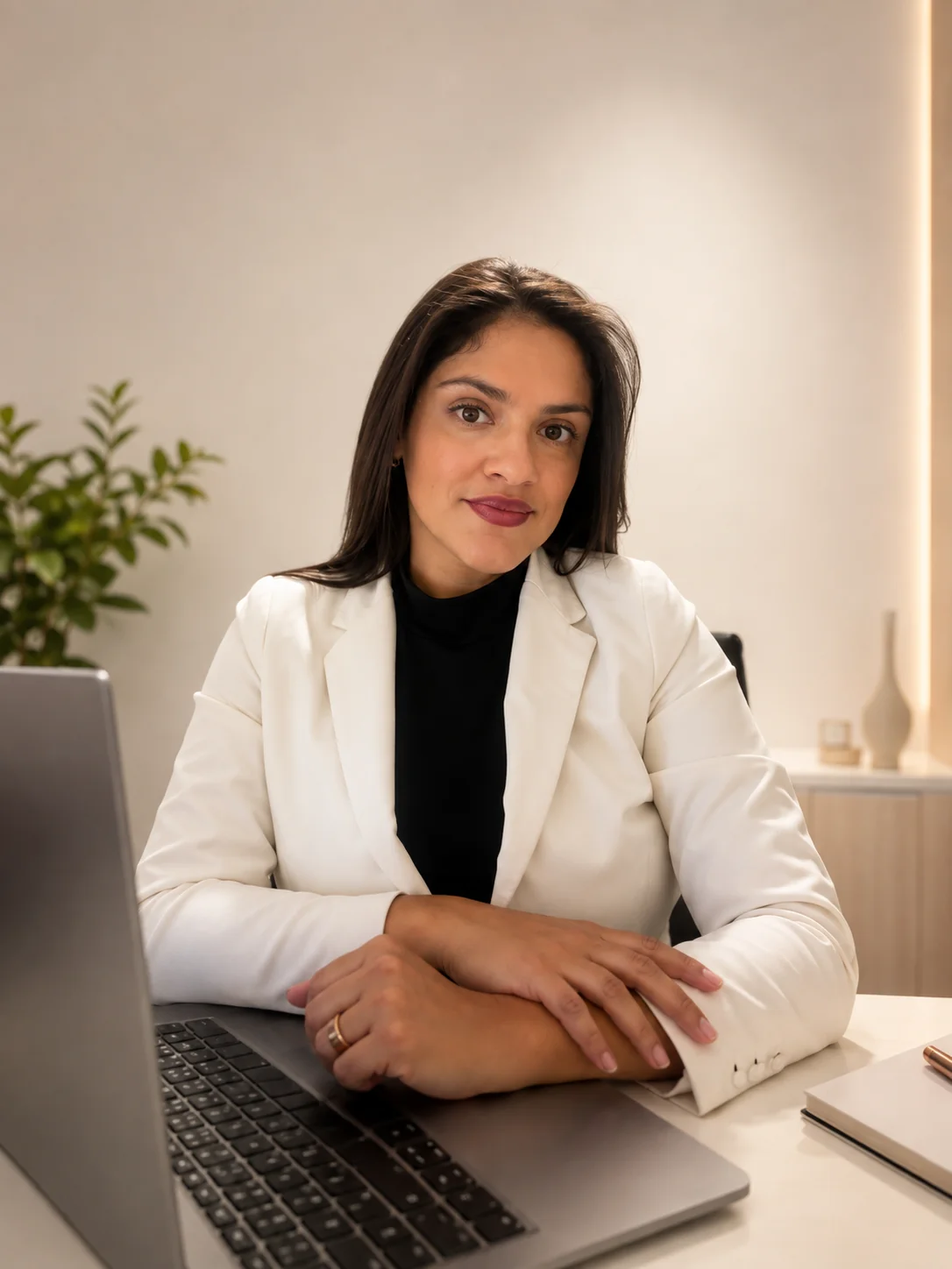 Kênia, consultora em licitações e contratos públicos